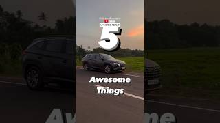 Hyundai Tucson 5 Awesome Things shorts hyundai tucson carreview creta carbuyingtips [upl. by Elazaro325]