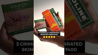 3 underrated skincare under ₹400 that works like magic medical store  ashortaday shorts [upl. by Happy342]