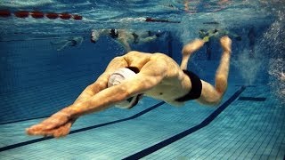 natation éducatif papillon  1 mouvement de bras 4 ondulations [upl. by Dagna610]