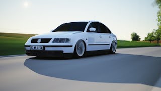 Volkswagen Passat B5 19TDI  Assetto Corsa  205HP amp 310NM [upl. by Arammahs889]