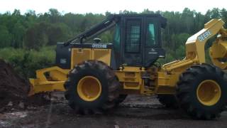 John Deere 548GIII Skidder [upl. by Clausen]