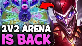 PINK WARD PLAYS THE BRAND NEW ARENA MODE NEW MAP AND NEW ITEMS [upl. by Engle]