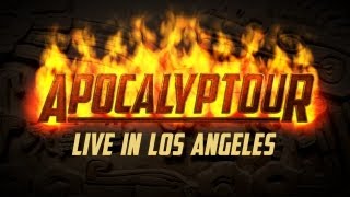 APOCALYPTOUR Live in Los Angeles DVD  Official Trailer 2012 [upl. by Vanda]