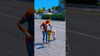 GTA V BABY SAVING DADY shorts  GERINGG [upl. by Malina]