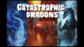 Dungeons and Dragons Lore Catastrophic Dragons [upl. by Rocco849]