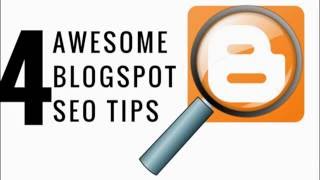 Blogspot SEO Tips  Blogger Tutorial [upl. by Ryon]