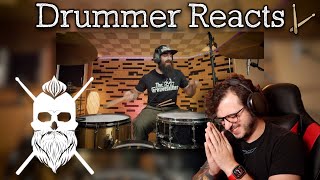 Drummer Reacts to El Estepario Siberianos Drum Cover of Blinding Lights [upl. by Teador]