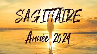 ♐ SAGITTAIRE ♐ Votre année 2024  Tous les domaines de vie [upl. by Repohtsirhc]