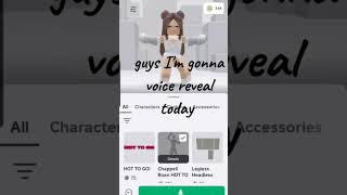 My voice reveal😻 [upl. by Caressa]