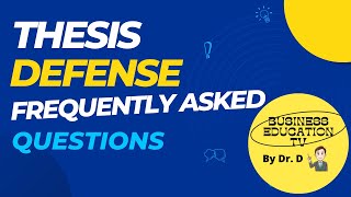 Thesis Defense Frequently asked questions explained in tagalog [upl. by Acinna877]