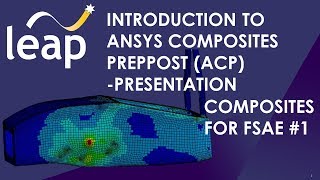 Introduction to ANSYS Composites PrepPost ACP  Presentation  Composites for FSAE 1 [upl. by Starkey]