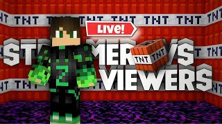 Minecraft Streamer VS Viewers TNT Game shorts minecraft shortslive [upl. by Adiaz]