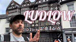 LUDLOW SHROPSHIRE  Walk and Explore History and Tour Featuring St Laurence’s Church and Tower Climb [upl. by Service932]