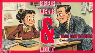 Laugh Out Loud with Fibber McGee and Molly 🎙️ Classic Radio Comedy LIVE [upl. by Gnal]