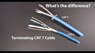 Cat 6 vs Cat 7 What is the difference [upl. by Koralle]