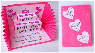 Happy Birthday Card for best friend 💞 Greeting card for friend  greeting card making [upl. by Bonnie]