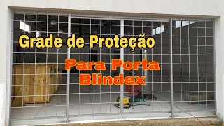 COMO FAZER GRADE DE PROTEÇÃO PARA BLINDEX [upl. by Anawit853]