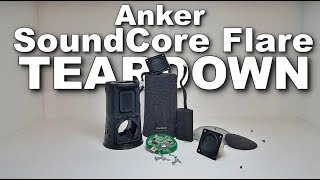 ANKER SOUNDCORE FLARE COMPLETE TEARDOWN [upl. by Dutch]