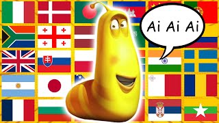 Yellow Larva quotAi Ai Aiquot in different languages meme [upl. by Drona]