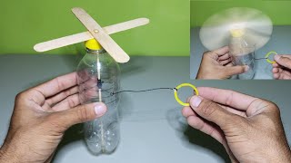 Cómo Hacer un Ventilador con Botellas de Plástico  Proyectos Casero [upl. by Maddis]