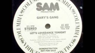 Garys Gang  Lets Lovedance Tonight 1979 [upl. by Aekal761]