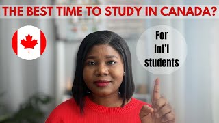 The best admission intake in Canada🇨🇦 for International Students  Msyemisi [upl. by Oguh805]