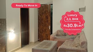 2 BHK Ready To Move In Noida Extension  Twin Clarus [upl. by Omero731]