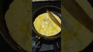 Easy egg omelette🥚omelette breakfast egg cooking viralvideo [upl. by Robbie]