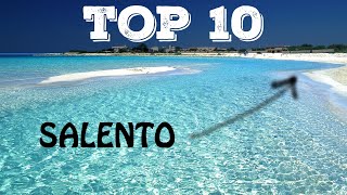 Top 10 spiagge più belle del SALENTO [upl. by Rebmat]