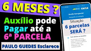 Auxílio Emergencial PAGA ATÉ SETEMBRO   Verdade ou Mito caixa [upl. by Sucul]