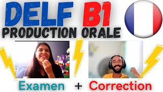 DELF B1  Production Orale  Examen complet  Correction  Conseils [upl. by Lenny]