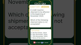 CDCS SAMPLE QUESTION 009 [upl. by Ymaral]