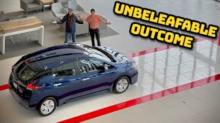 Nissan Couldn’t Fix Our Brand New Broken Leaf So They Replaced The Car Delivery Day Experience [upl. by Dalohcin]