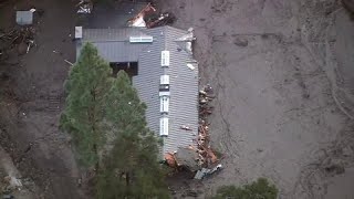 Les images impressionnantes de la boue qui a déferlé en Californie [upl. by Eloise]