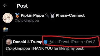 DONALD TRUMP noticed PIPPA  Pipkin Pippa [upl. by Nosylla]