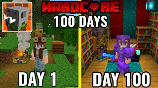 I SURVIVED 100 DAYS in Craftsman Building Craft  Craftsman 2023 Update [upl. by Hafinah]