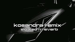 Kosandra  remix  slowedreverb  kosandra kosandraremix miyagiandypanda slowedandreverb [upl. by Lateehs]