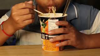 Eating Thai noodles food eatingasmr mukbang trending eatingsounds cooking [upl. by Ayita]