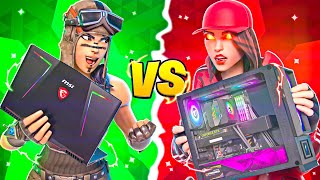 10000 PC VS WORLDS Best Laptop In Fortnite [upl. by Linneman553]