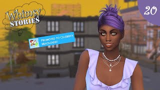 END Elizabeth is a CELEBRITY Mixologist  The Sims 4  Whimsy Stories  Gen 3 20 [upl. by Eidnalem598]