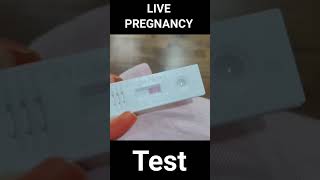 Pregnancy test kb kre mi  Pregnancy kit  Pregnancy test kit re  Prega news shorts [upl. by Sregor]