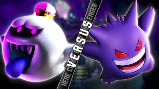 King Boo VS Gengar Painting Shadows  Versus Trailer [upl. by Hui]