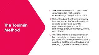 Structuring Arguments [upl. by Kalmick]