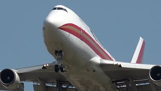 Kalitta Air Boeing 747 GO AROUND at Rzeszów Jasionka Airport [upl. by Jacquelin685]