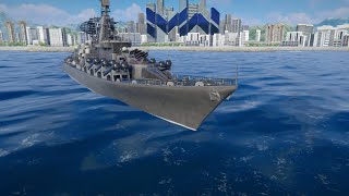 NUCLEAR FREAK  The most OP cruiser to pro players RF Varyag MODERN WARSHIPS GAMEPLAY 2 [upl. by Adnilrev]