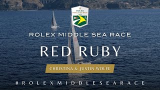 Red Rubys Riveting Rolex Middle Sea Race [upl. by Martens]