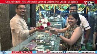 quotDivy Jewellers quot New Showroom Opening Ceremony at Chaudi Canacona [upl. by Ettereve]