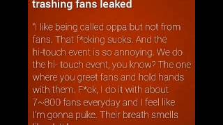 Audio file of BOY24 Hwayoung trashing fans LEAKED [upl. by Nlyak]