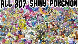 All 807 Shiny Pokemon amp Cries [upl. by Ramej]