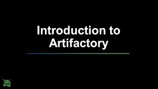 Webinar JFrog Artifactory  The Easy One [upl. by Vonni]